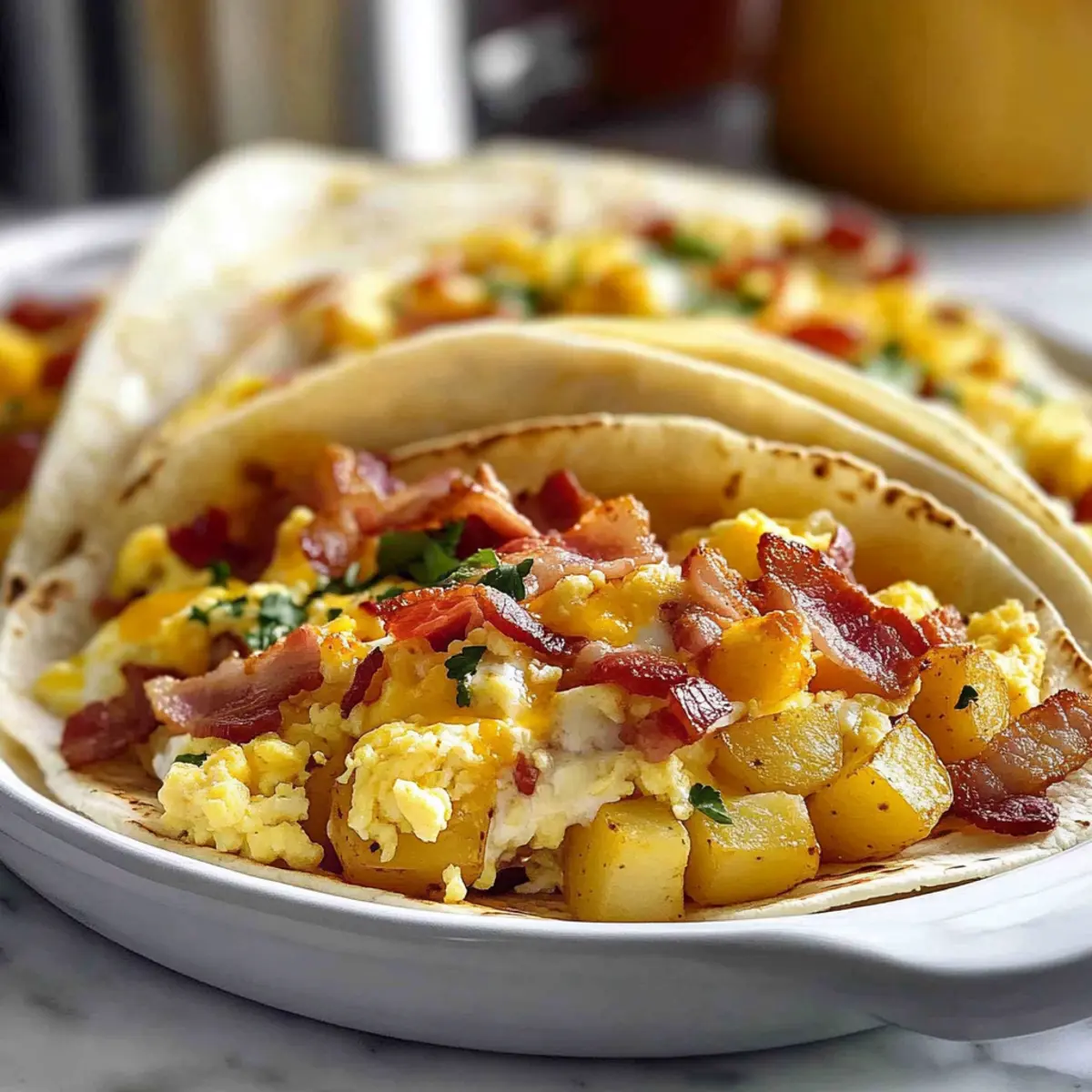 Baked Breakfast Tacos