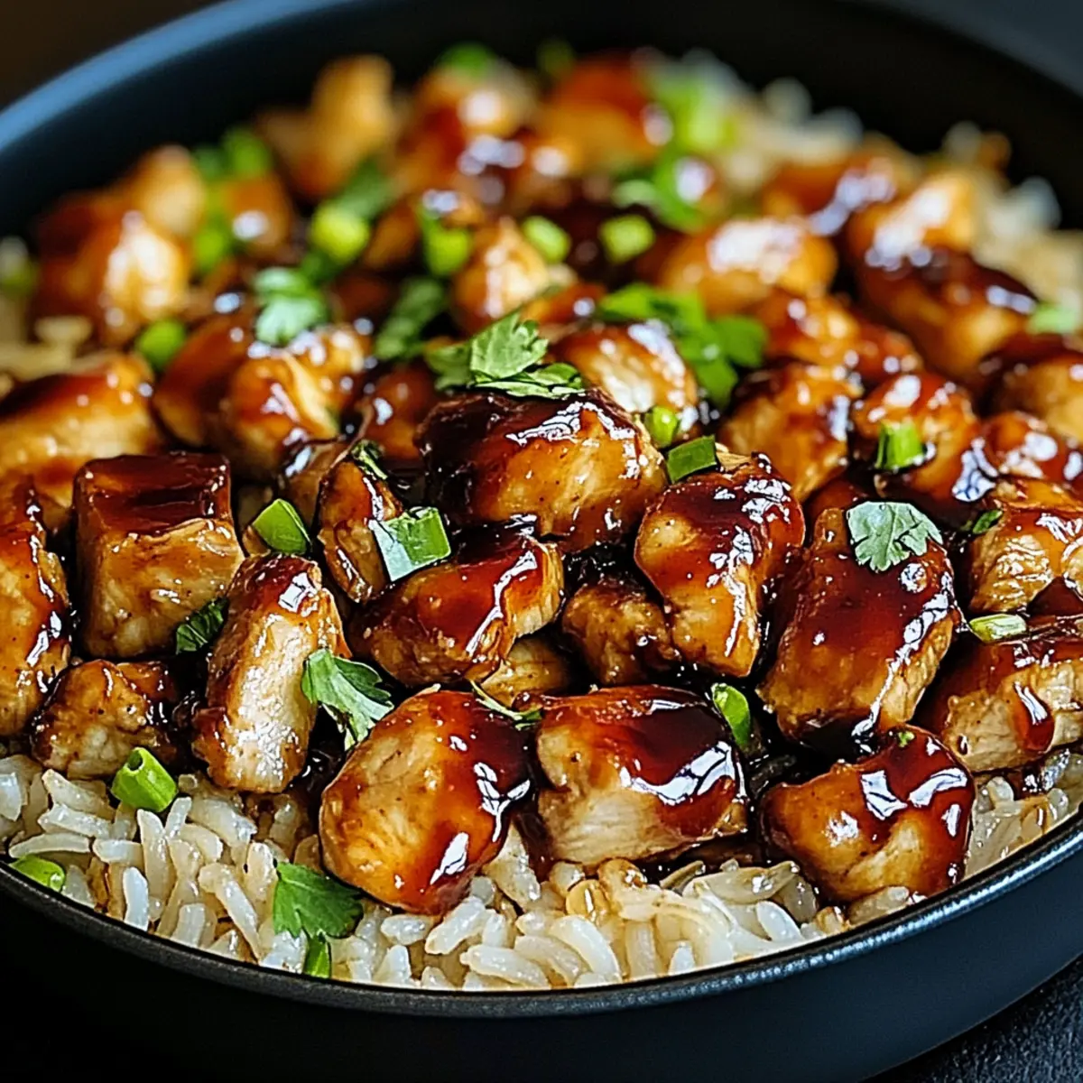 One-Pan Bold Honey BBQ Chicken Rice