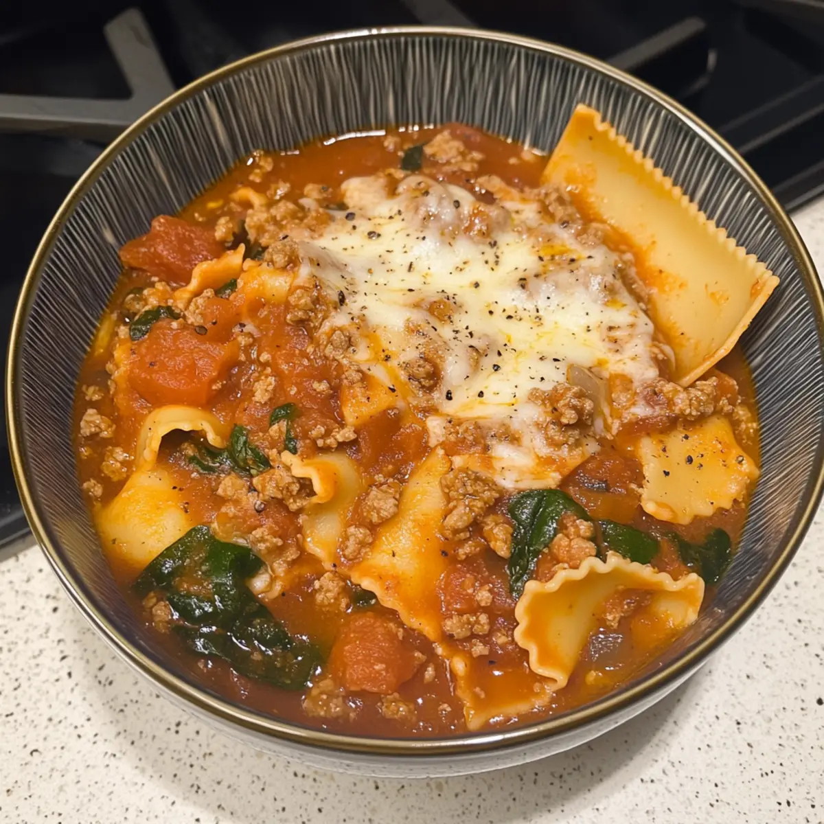 One Pot Lasagna Soup: Cozy Comfort in Every Bite