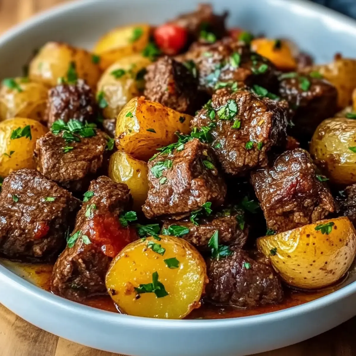 Garlic Butter Beef Bites