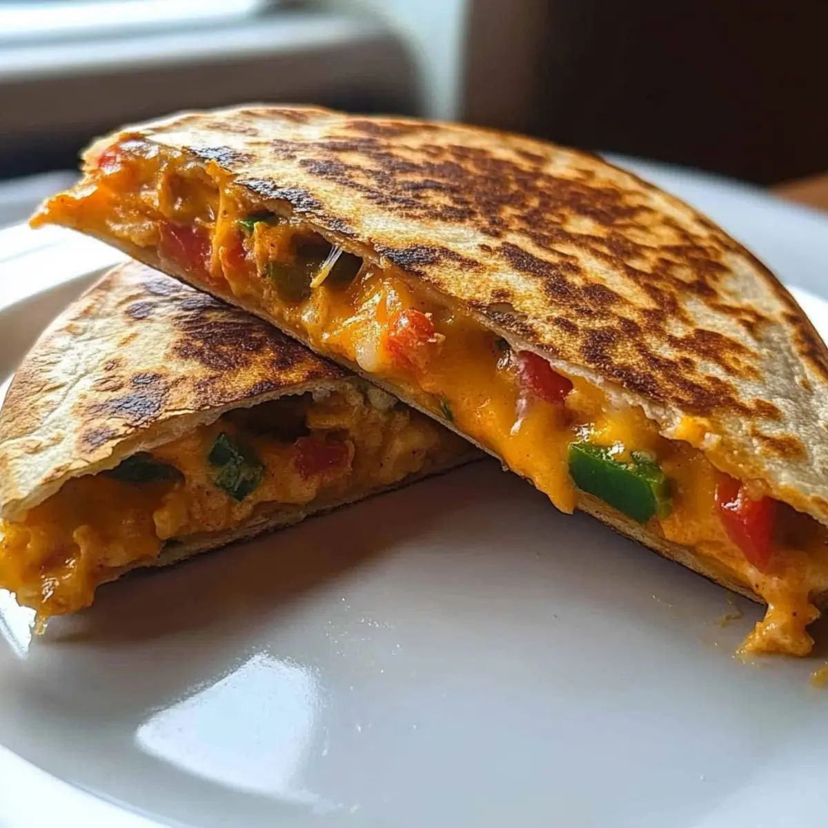 Healthy Cheesy Quesadilla
