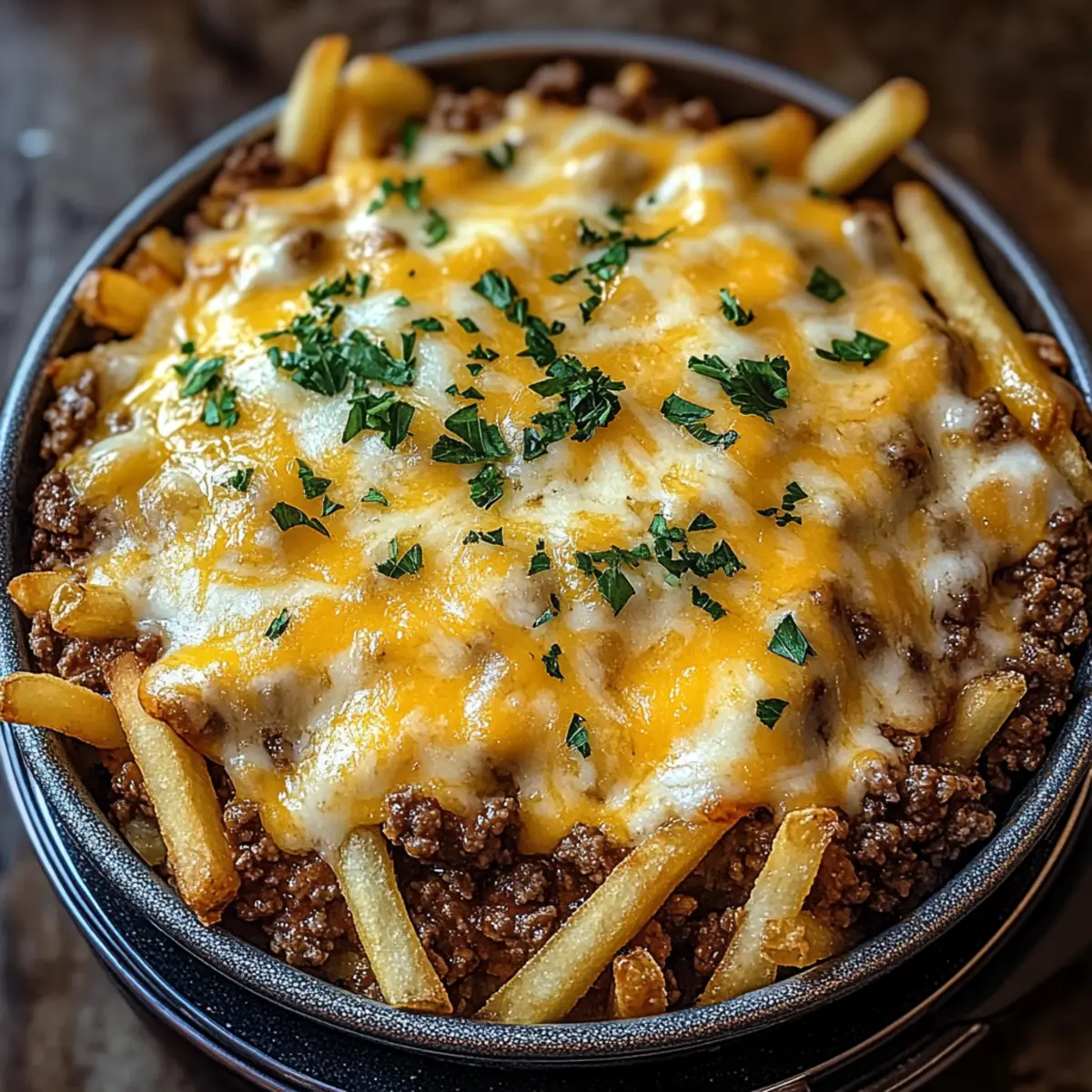 Cheeseburger French Fry Casserole for Ultimate Comfort Bliss
