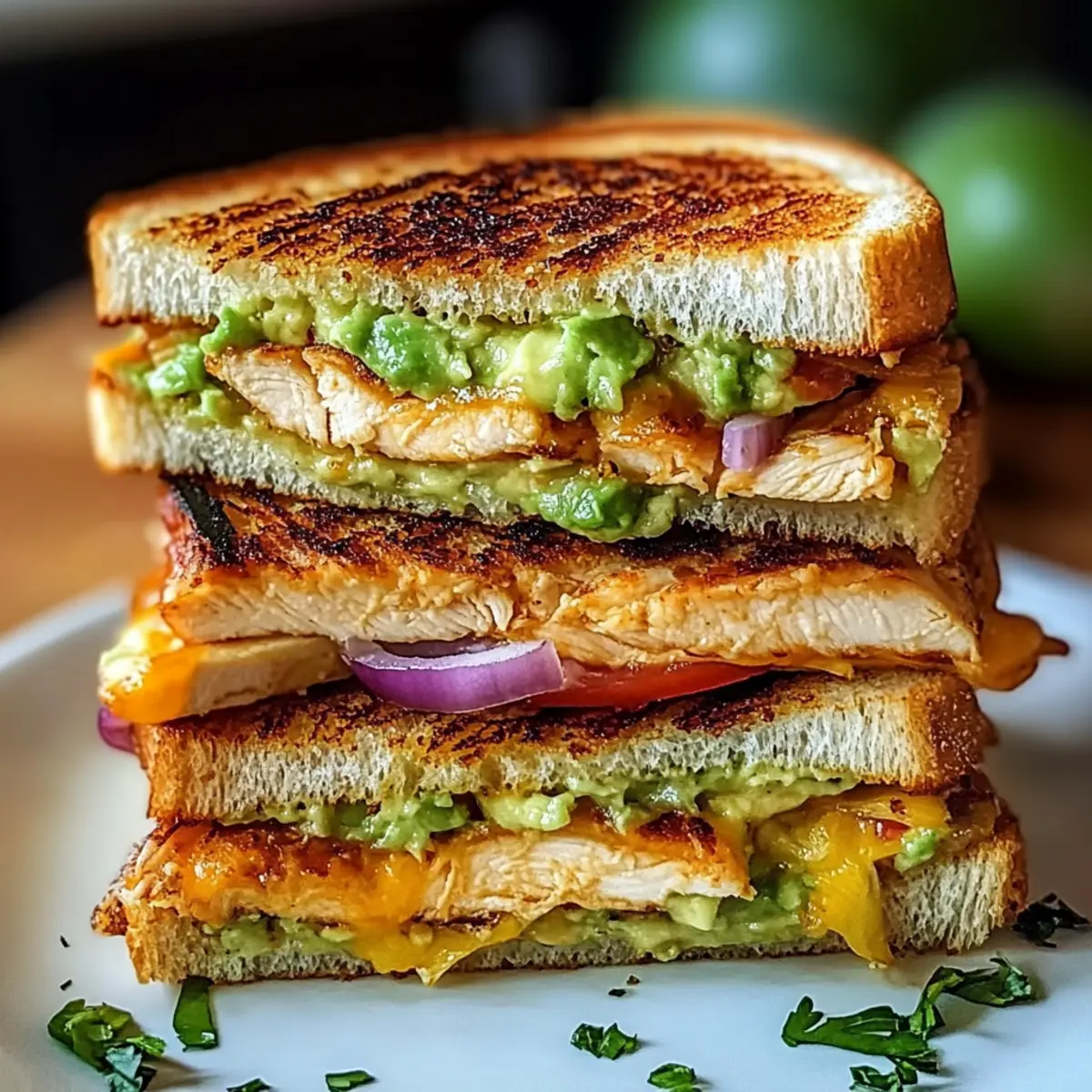 Delicious Chicken Avocado Melt Sandwich in Just 30 Minutes