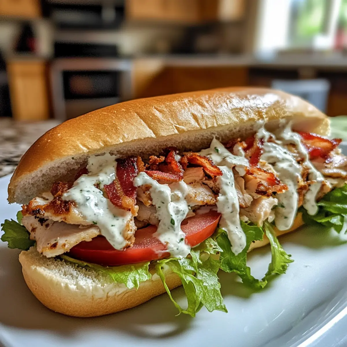 Chopped Chicken Bacon Ranch Sub: A Flavorful 30-Minute Delight