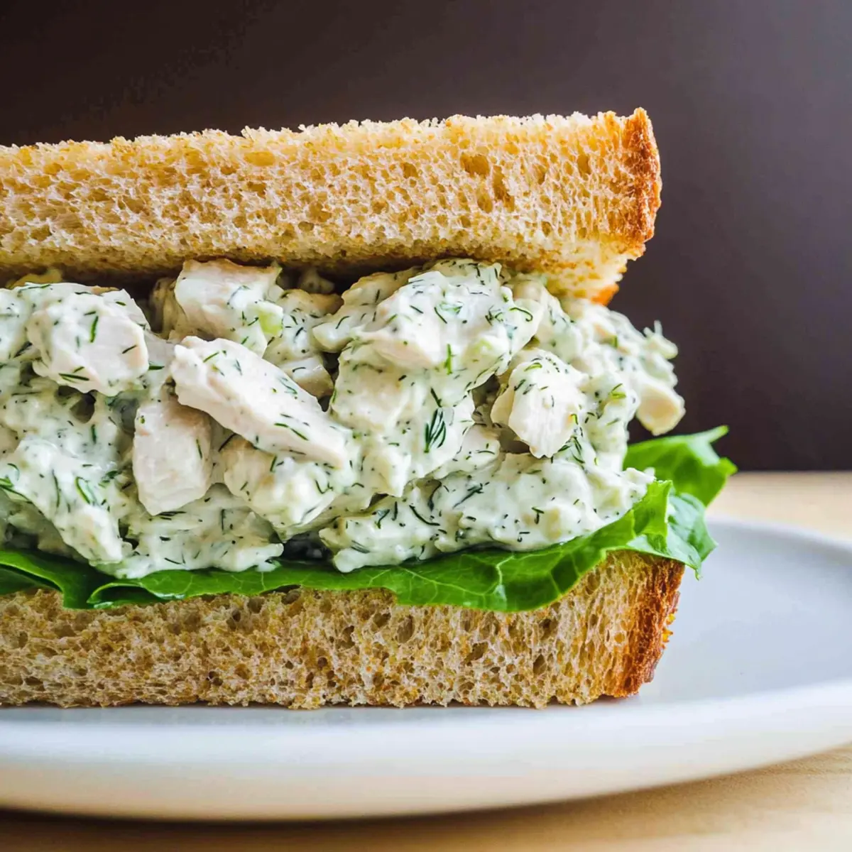 Creamy Dill Chicken Salad Sandwich for a Perfect Summer Bite