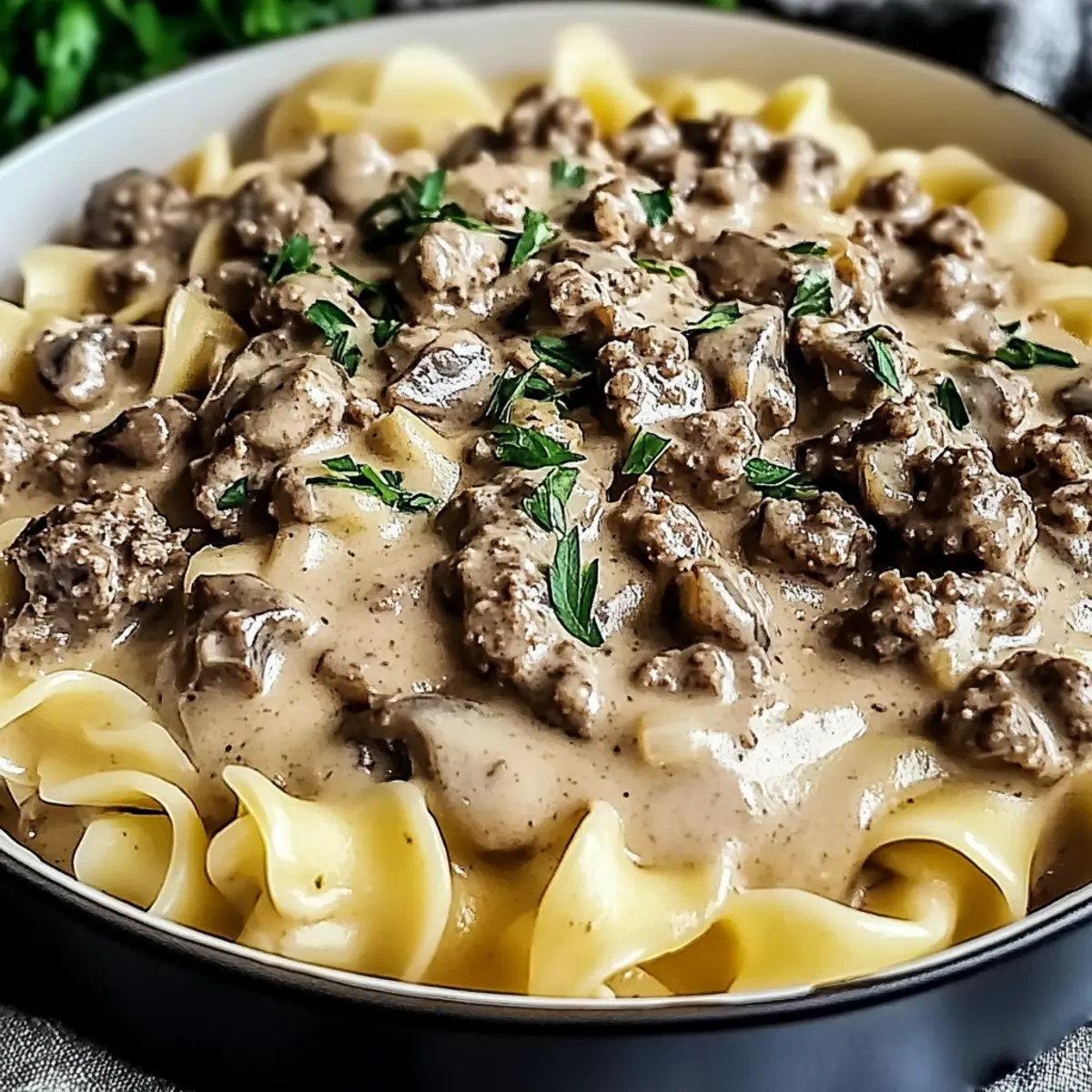 Creamy Hamburger Stroganoff for Cozy, Quick Dinners