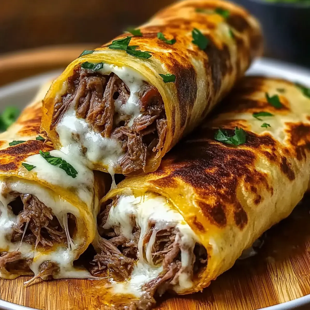 Cheesy French Dip Tortilla Roll Ups for Ultimate Comfort