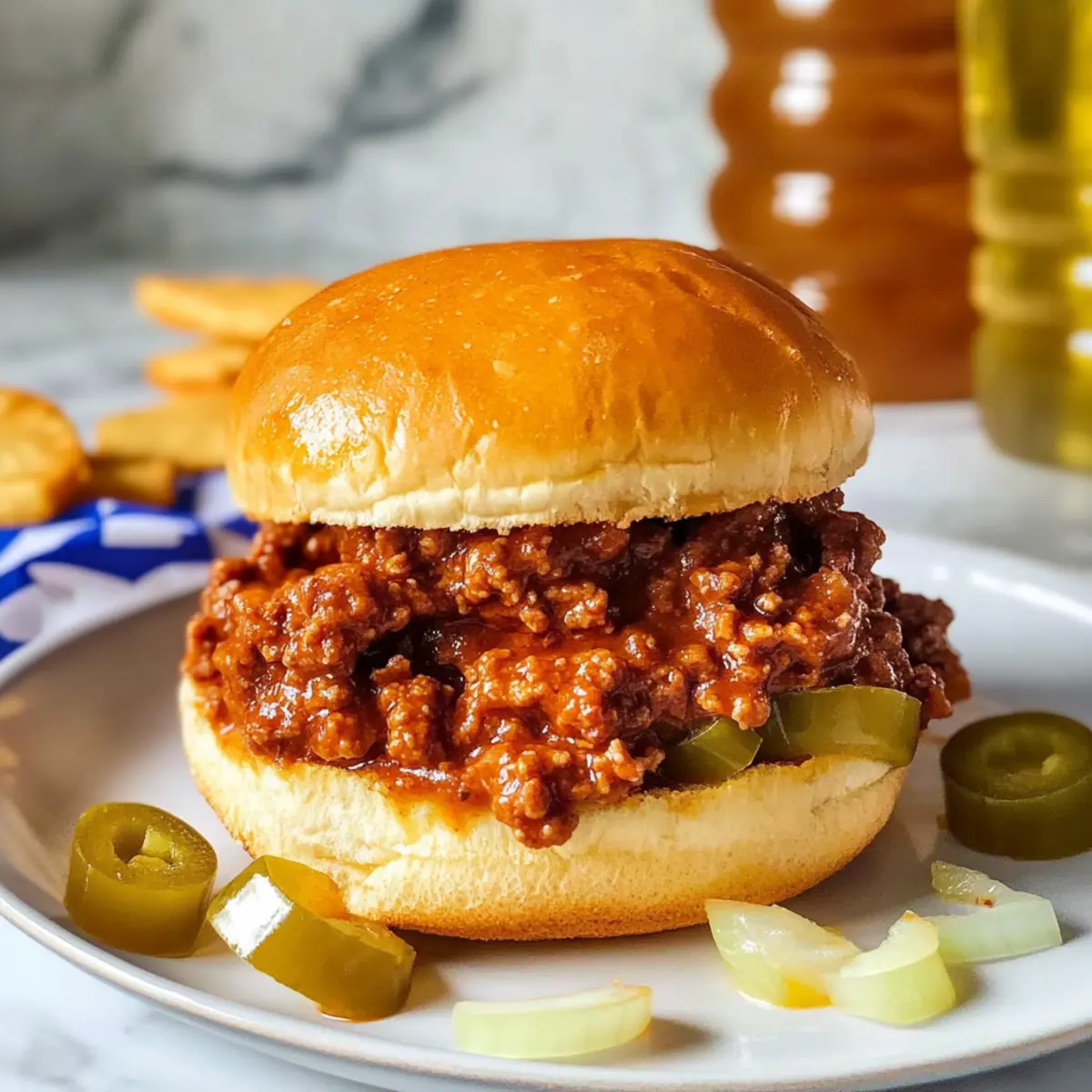 Savory Homemade Sloppy Joes for a Cozy Family Dinner
