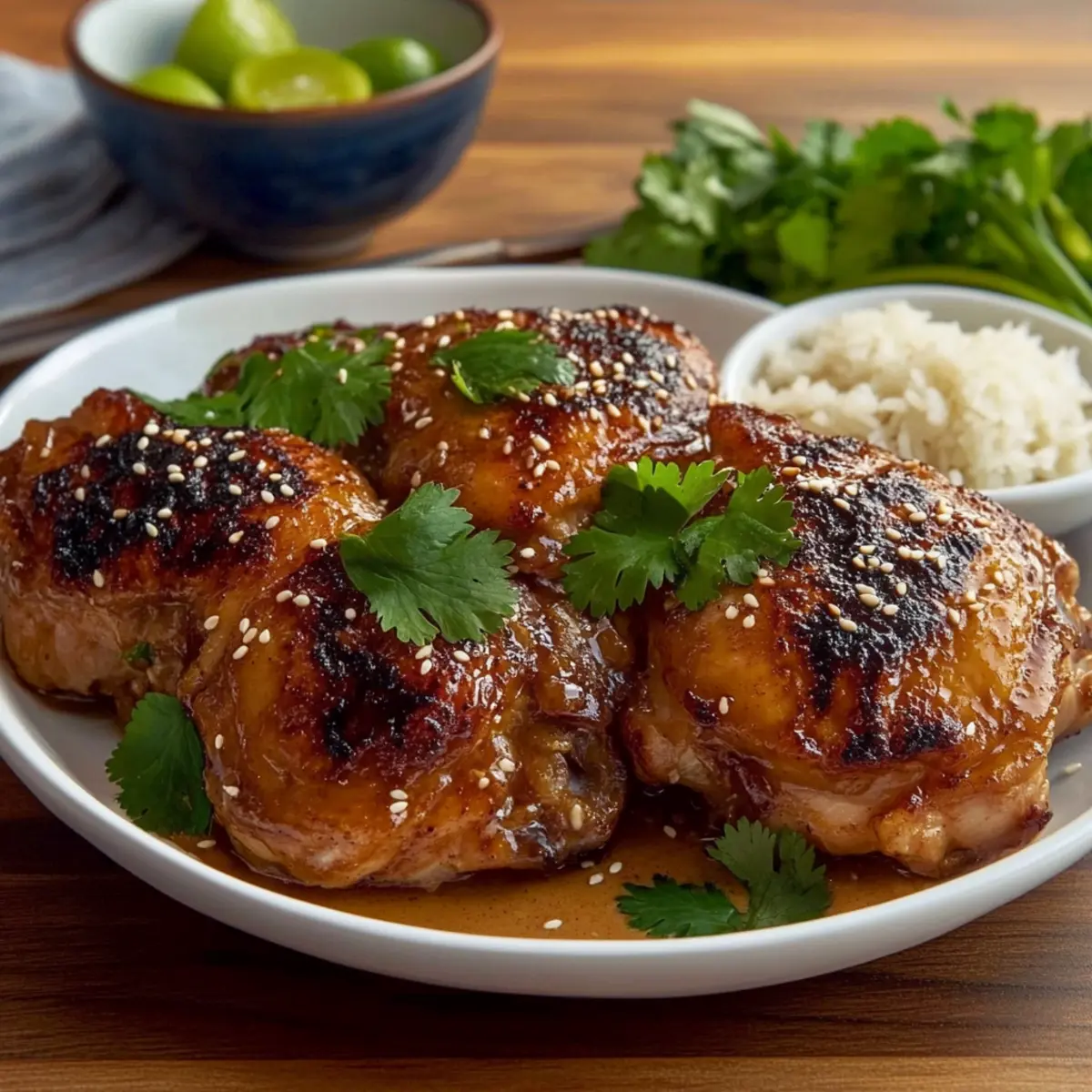 Savory Indonesian Chicken with Peanut Sauce Magic
