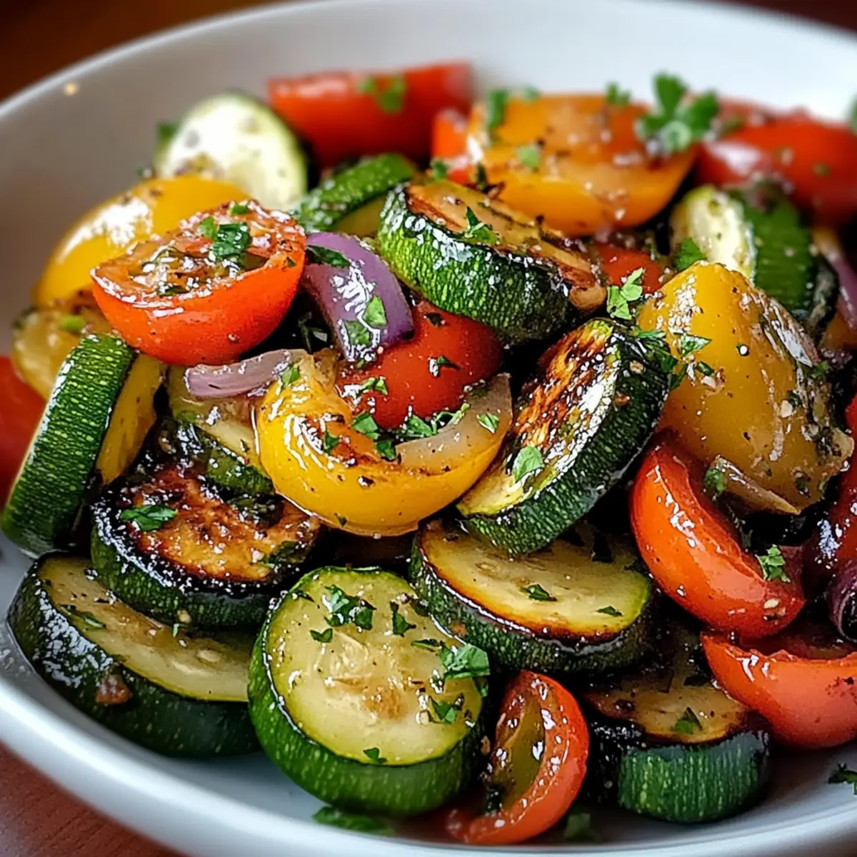 Savory Mediterranean Sautéed Vegetables for a Healthy Twist