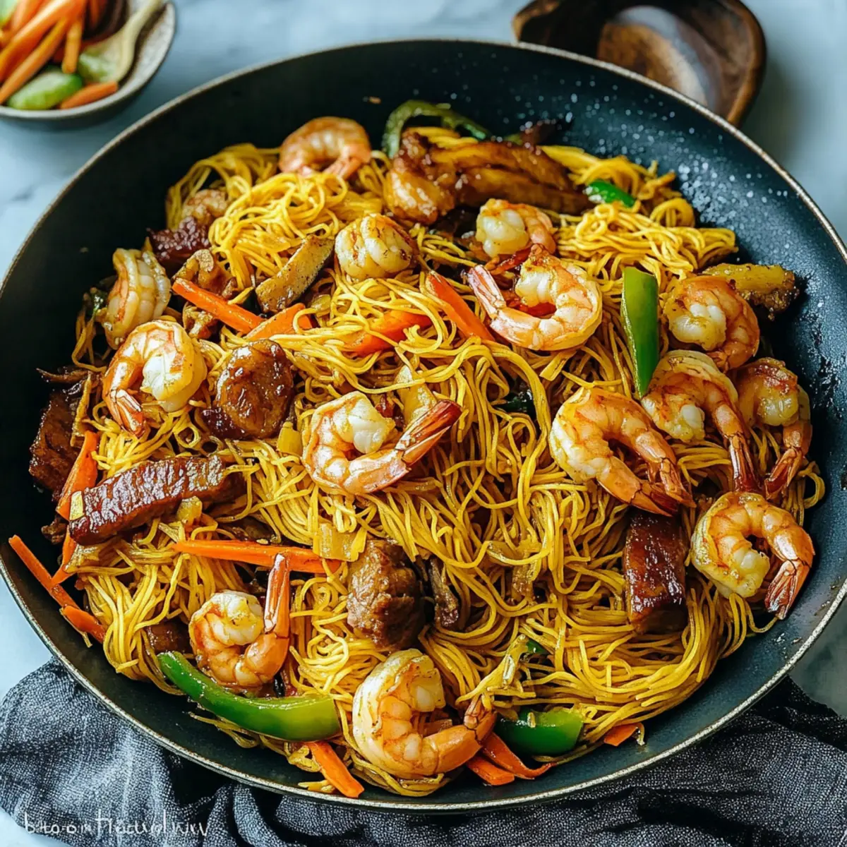Easy Singapore Noodles: A Flavorful One-Pot Delight