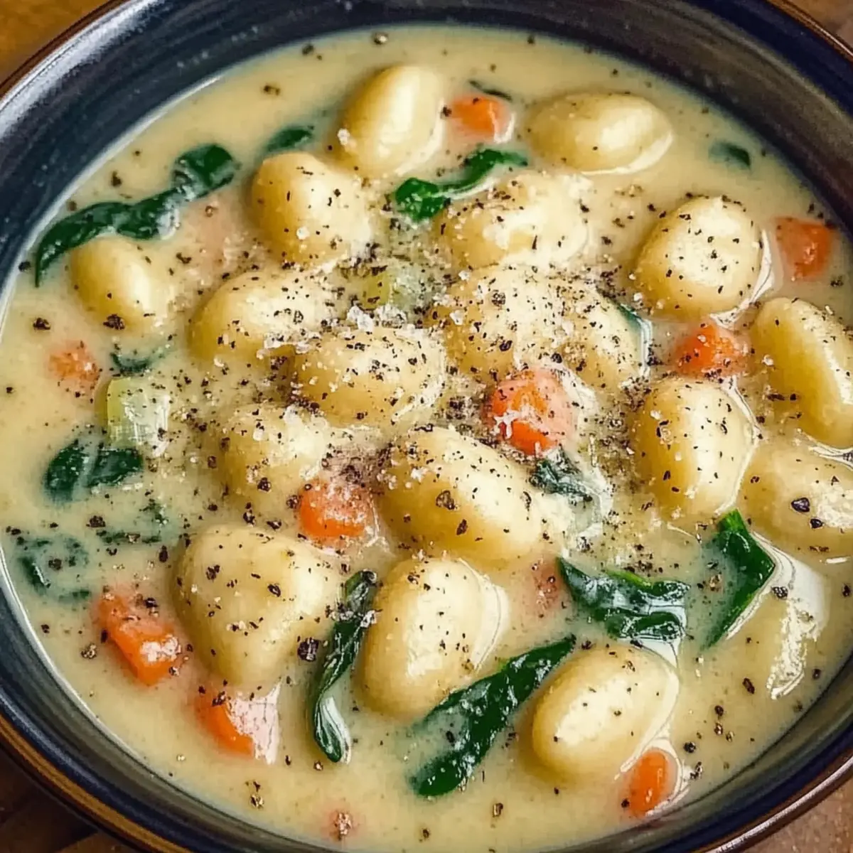Creamy Vegetarian Gnocchi Soup for Ultimate Comfort Nights