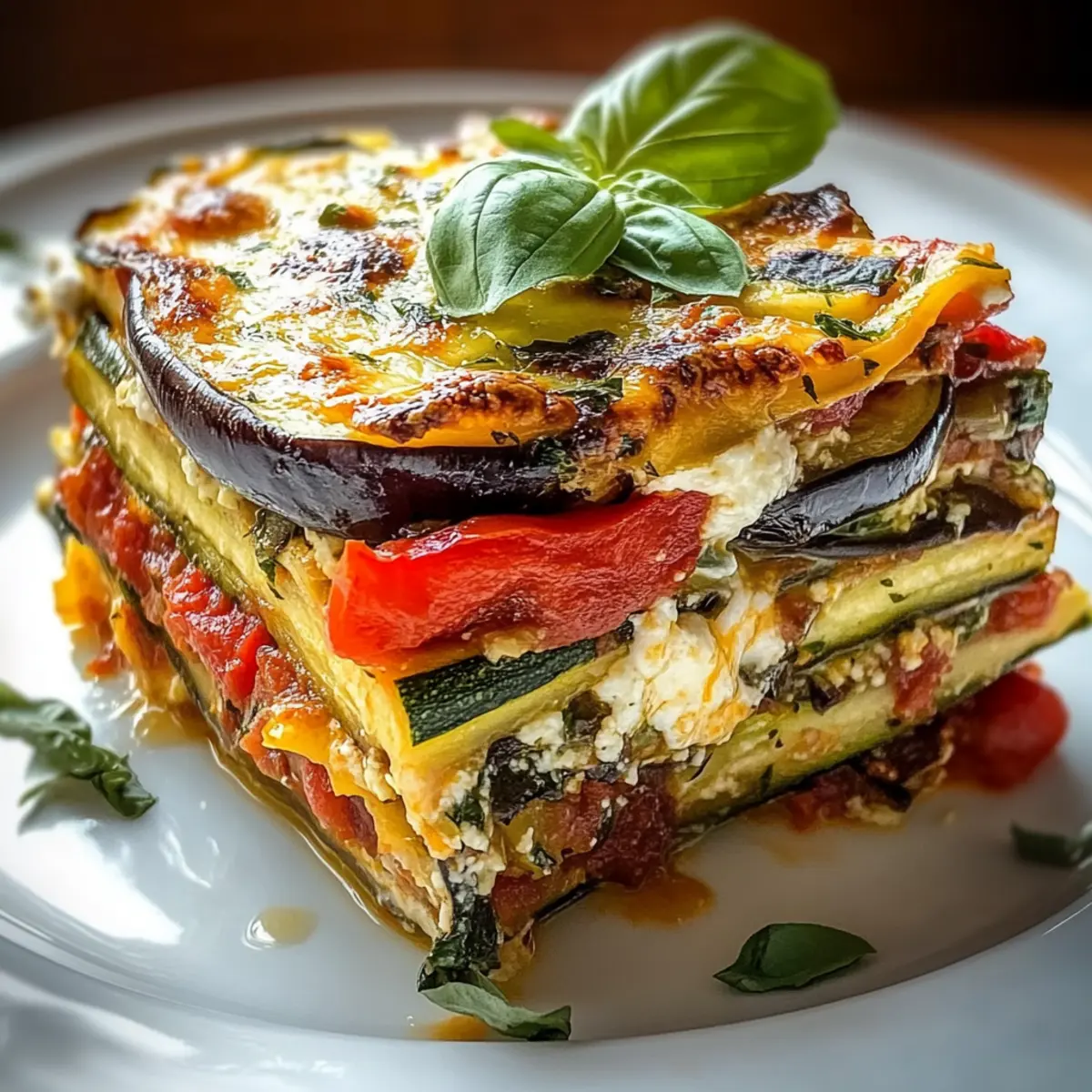 Savory Layered Mediterranean Vegetable Lasagna to Wow Your Taste Buds