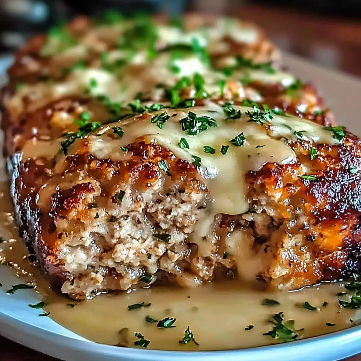 Savory Garlic Parmesan Chicken Meatloaf Your Family Will Love