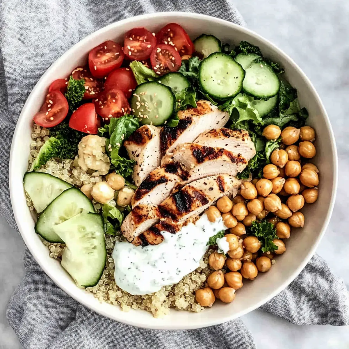Greek Chicken Bowls: Your Customizable Healthy Dinner Delight