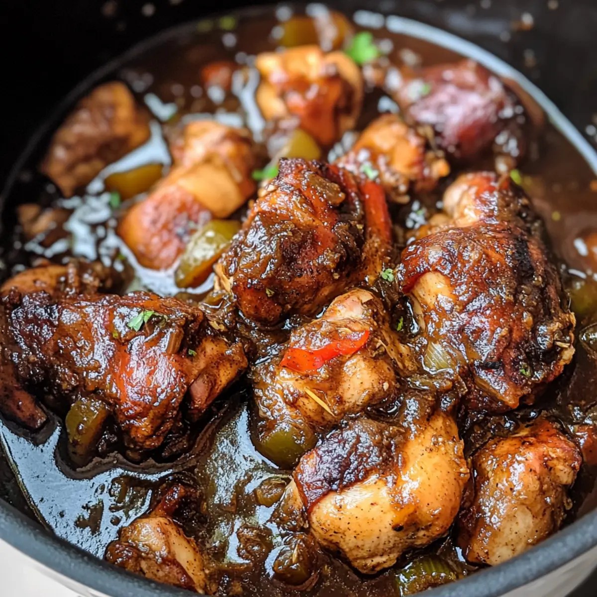 Irresistibly Flavorful Jamaican Brown Stew Chicken Recipe
