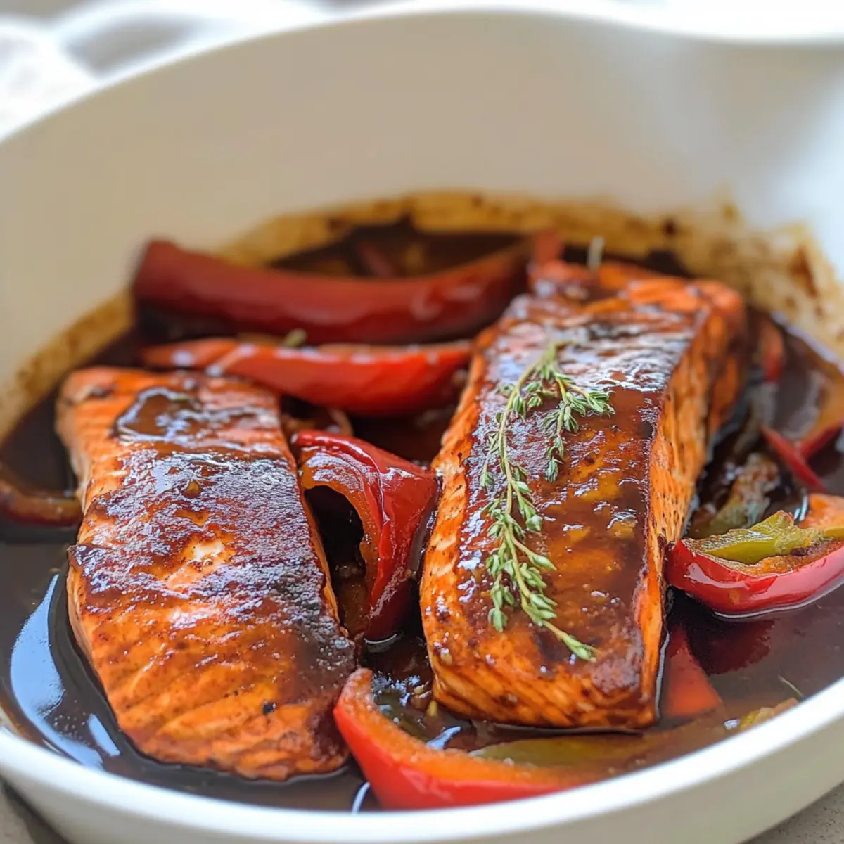 Caribbean Brown Stew Salmon: A Spicy 30-Minute Wonder
