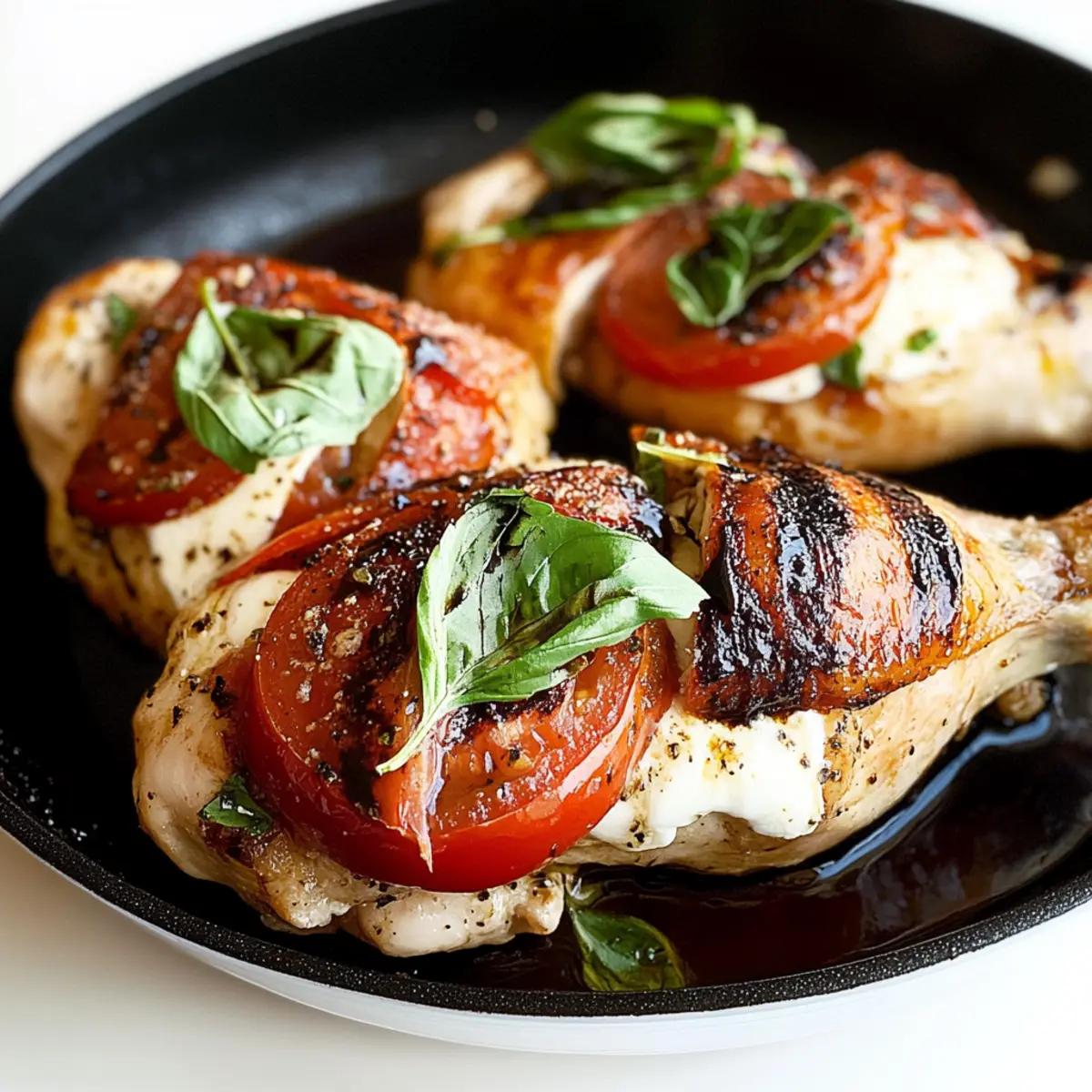 Caprese Stuffed Balsamic Chicken That Will Wow Your Tastebuds