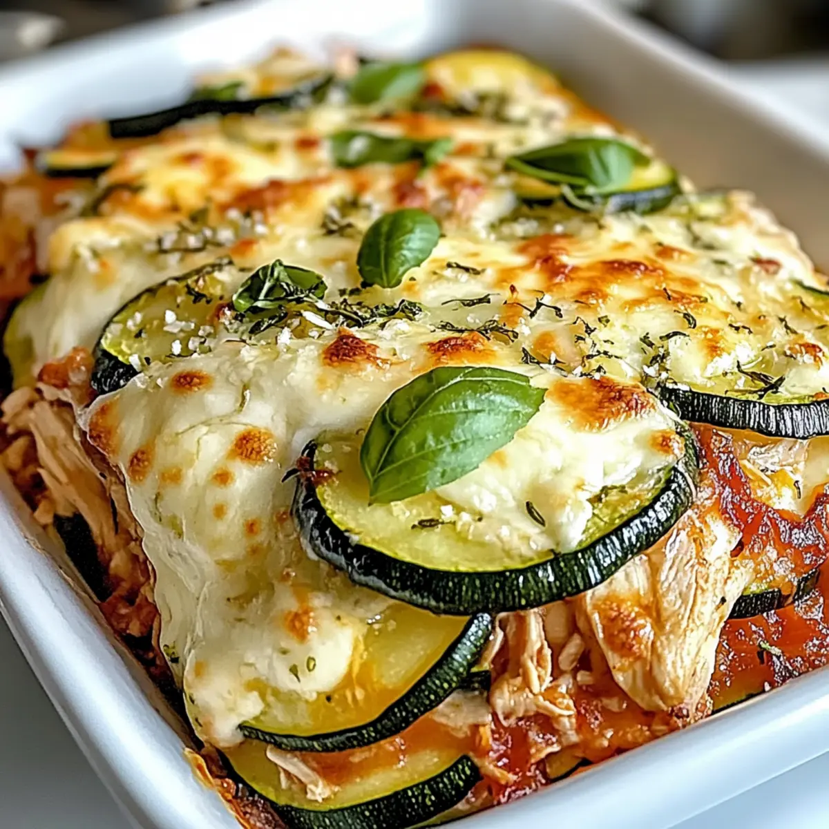Savory Chicken Zucchini Bake for a Quick Gluten-Free Feast