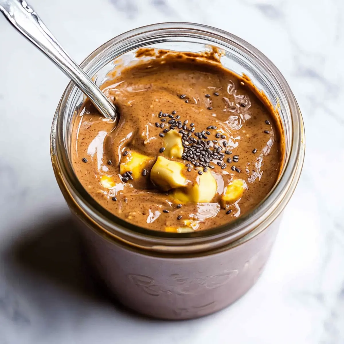 Chocolate Peanut Butter Overnight Oats You’ll Crave Every Morning