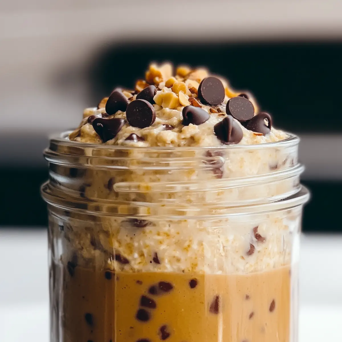 Cookie Dough Overnight Oats for a Tasty, Guilt-Free Breakfast