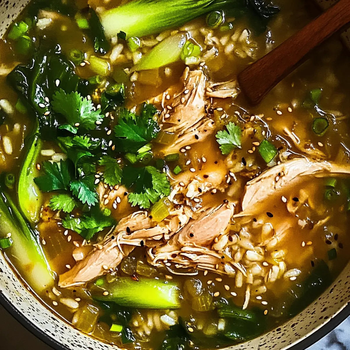 Ginger Chicken and Rice Soup: Your Cozy One-Pot Delight