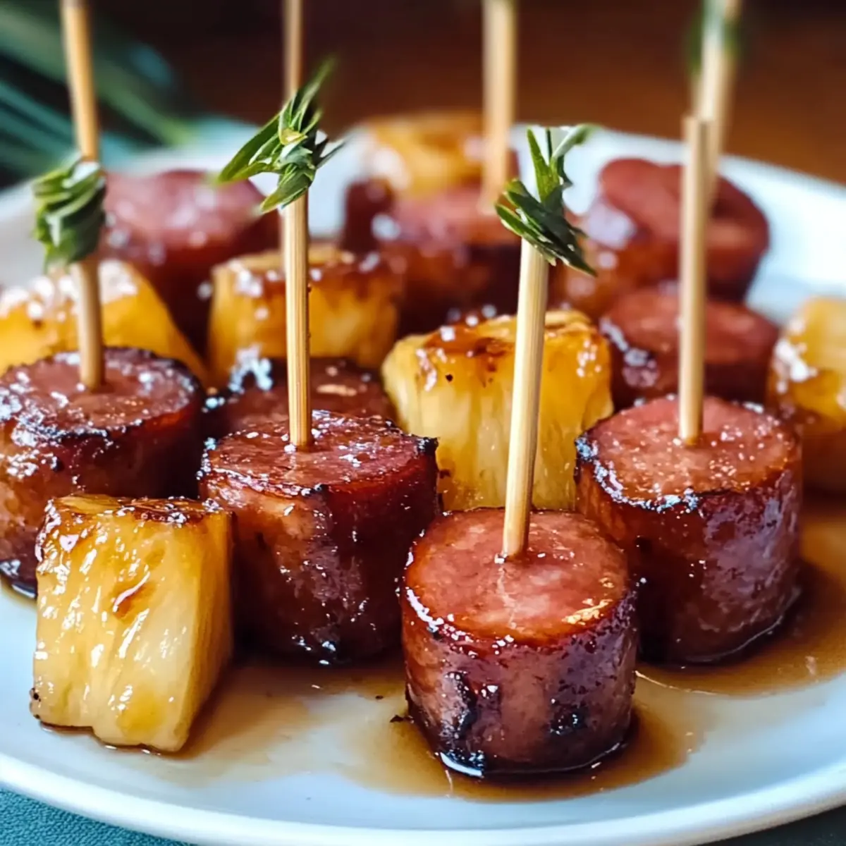 Glazed Kielbasa Pineapple Bites That Wow Every Guest