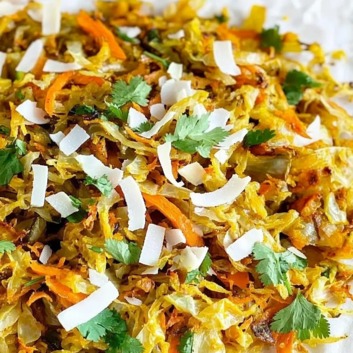 Oven Roasted Indian Cabbage: Crispy, Healthy Vegan Delight