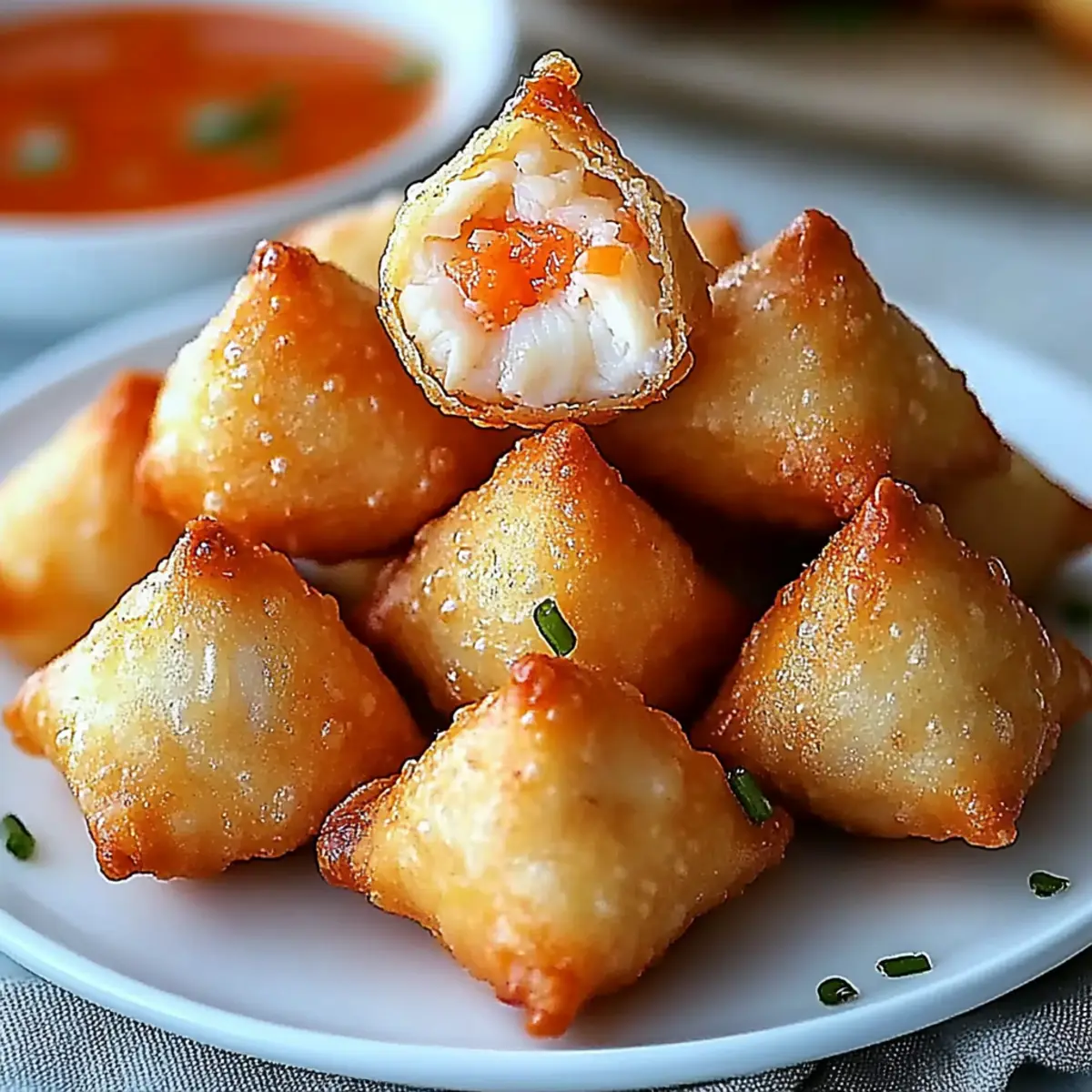 Crispy Crab Rangoon Bombs: Indulgent Bites for Any Event