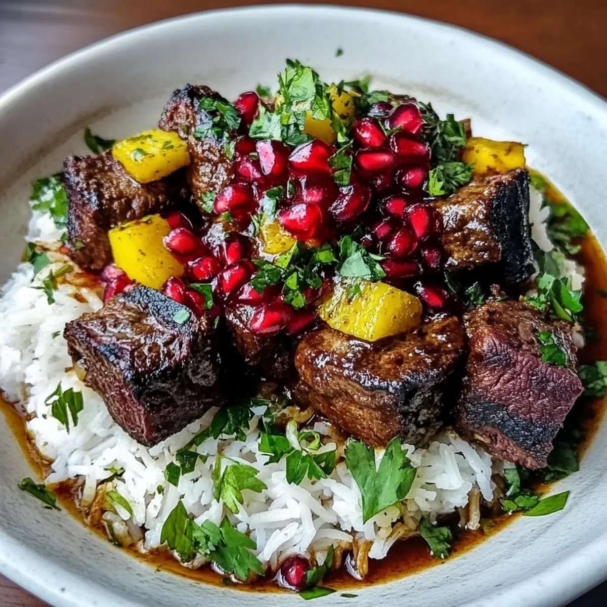 Savory Persian Shish Andaz: A Cozy Hearty Dinner Delight