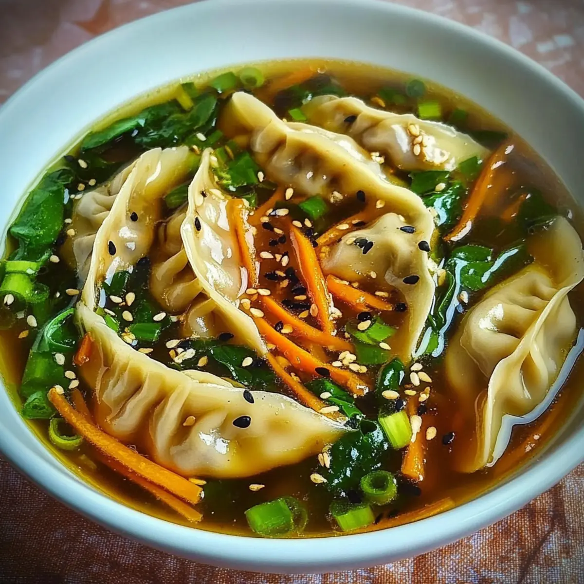 Quick Dumpling Soup: A Cozy Bowl of Asian Flavors