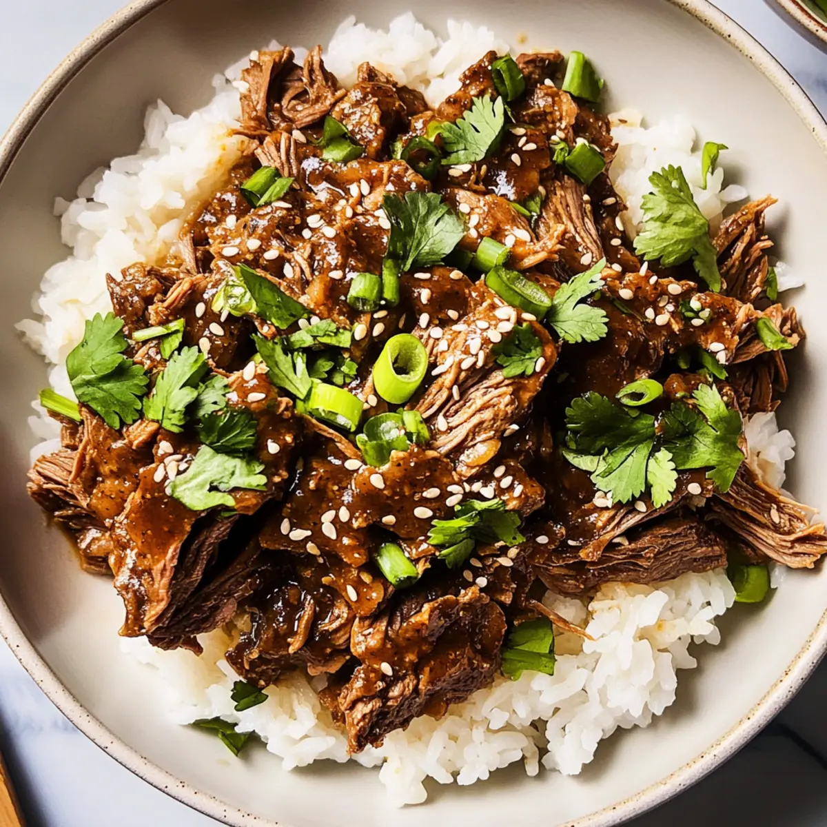 Savory Slow-Cooker Korean Beef: Comfort in Every Bite