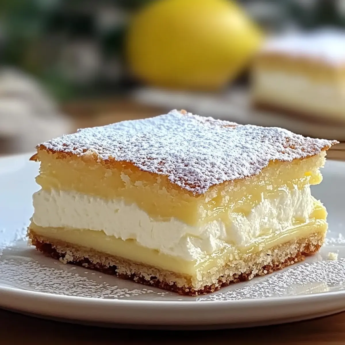 Decadent Vanilla Custard Cream Squares to Savor Today