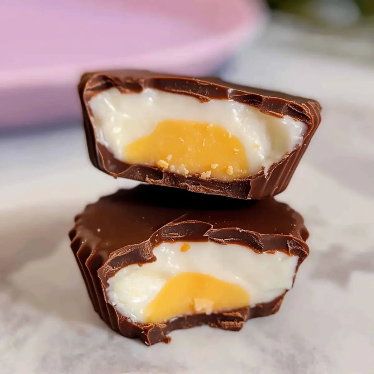 No Bake Cadbury Creme Egg Bites for a Sweet Easter Treat