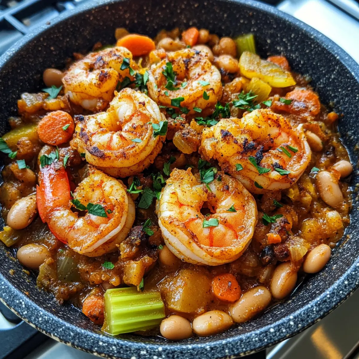 30-Minute Cajun Shrimp and Beans for a Flavorful Feast