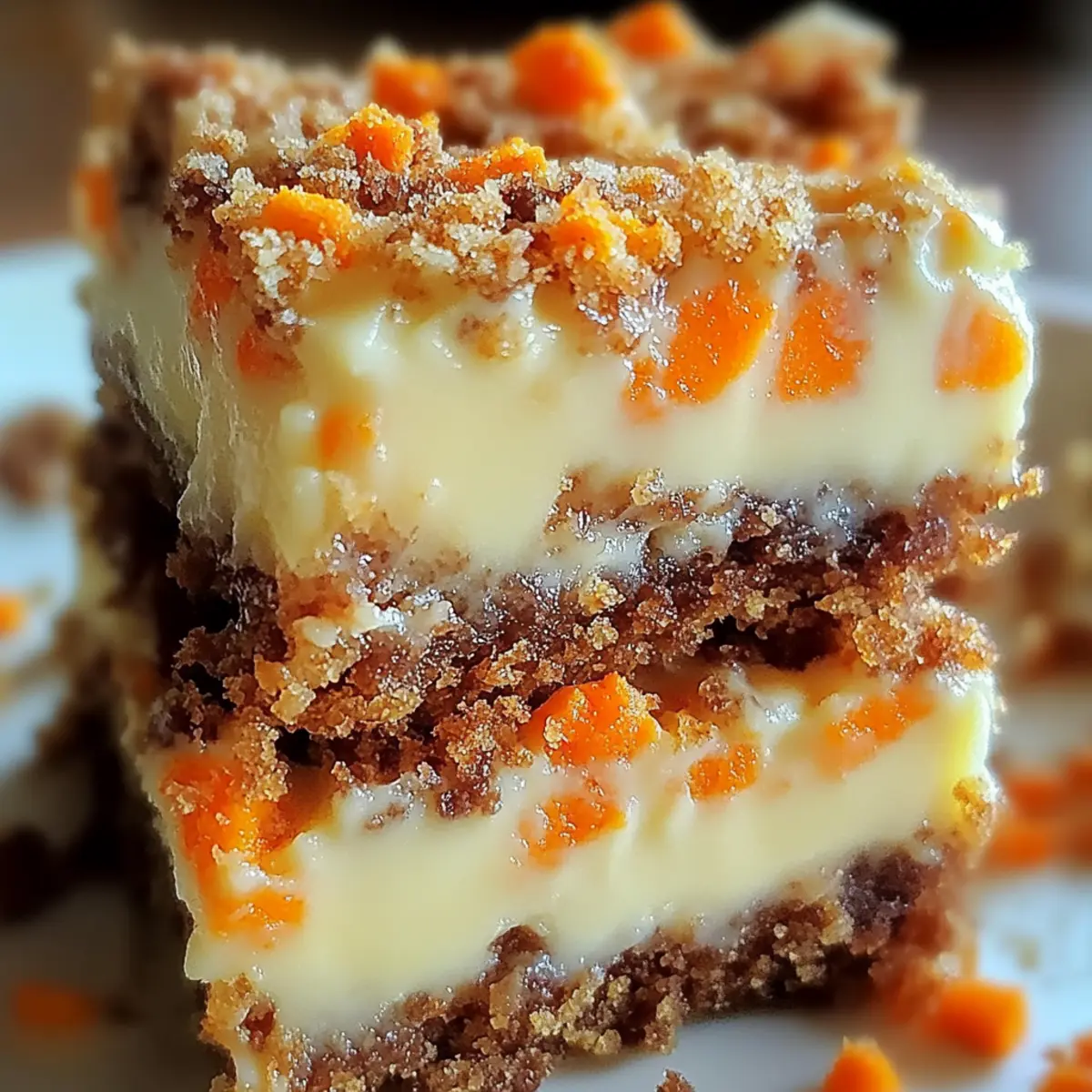 Deliciously Easy Carrot Cake Cream Cheese Bars to Indulge In