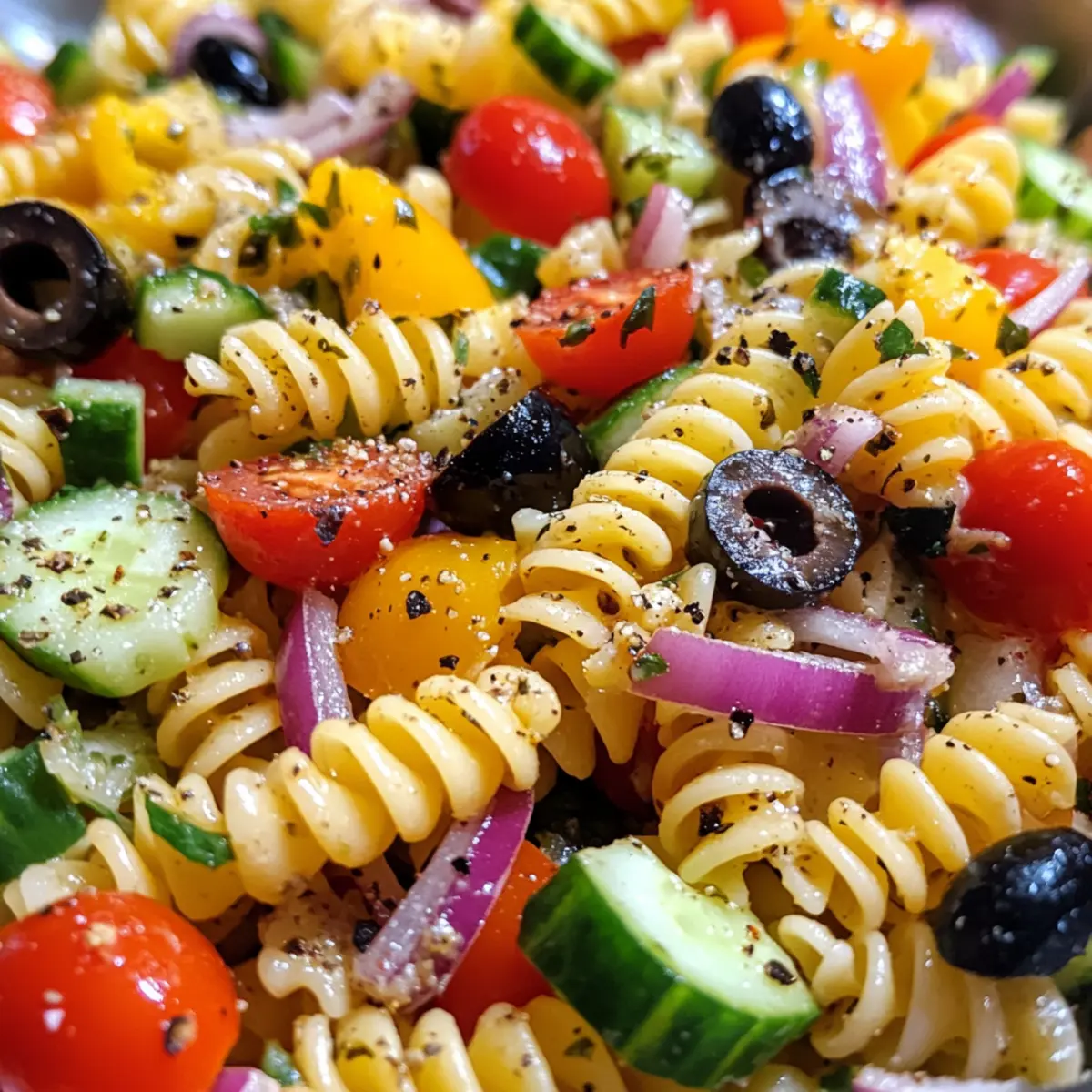Addictive Crack Pasta Salad: Quick, Colorful & Flavorful!