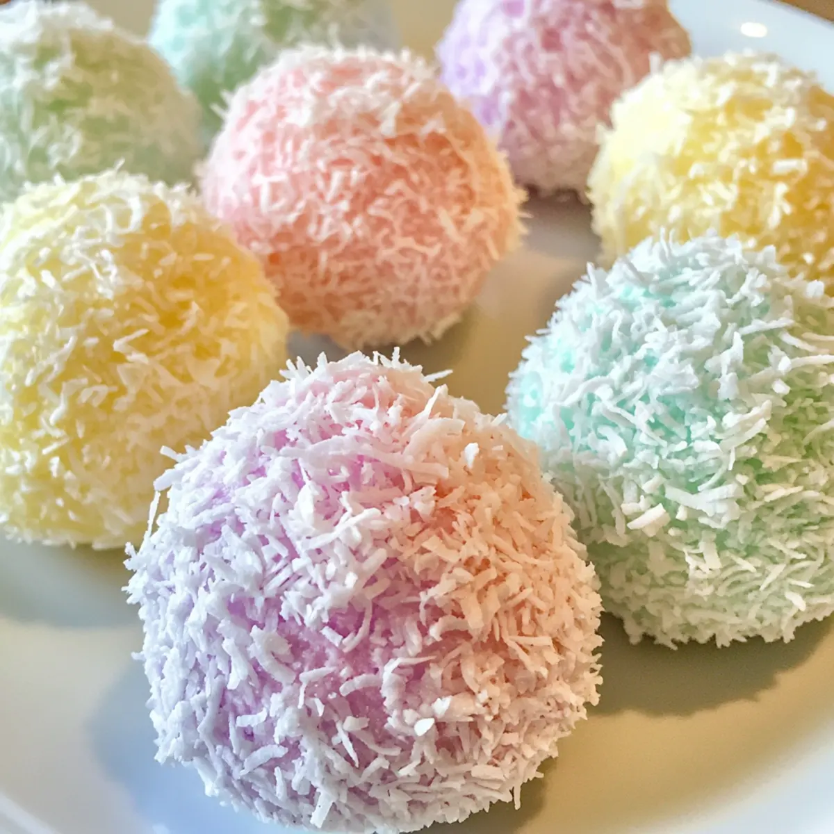 No-Bake Easter Bunny Coconut Tails for Sweet Family Fun
