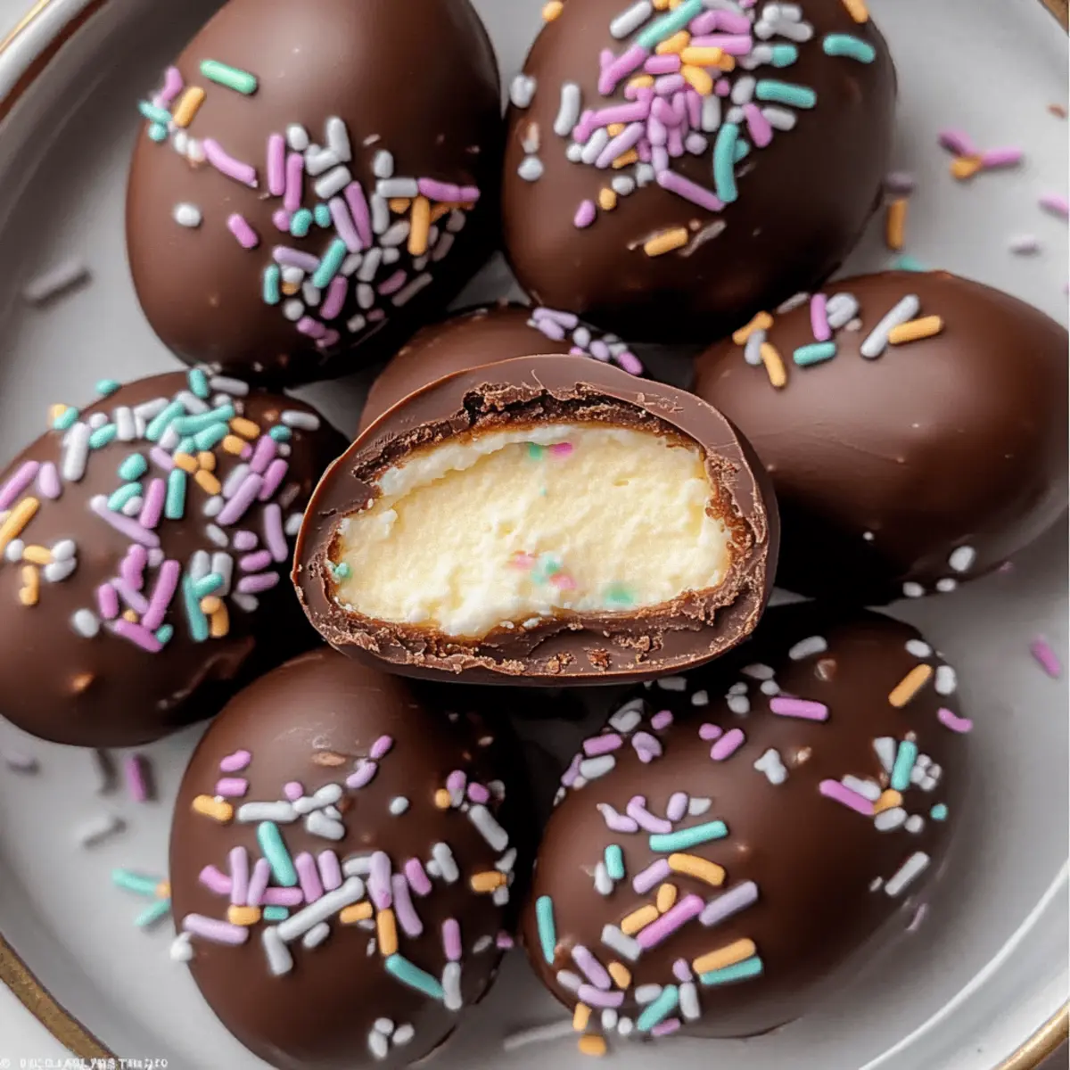 Easter Egg Cheesecake Bites: Creamy, Colorful Delights