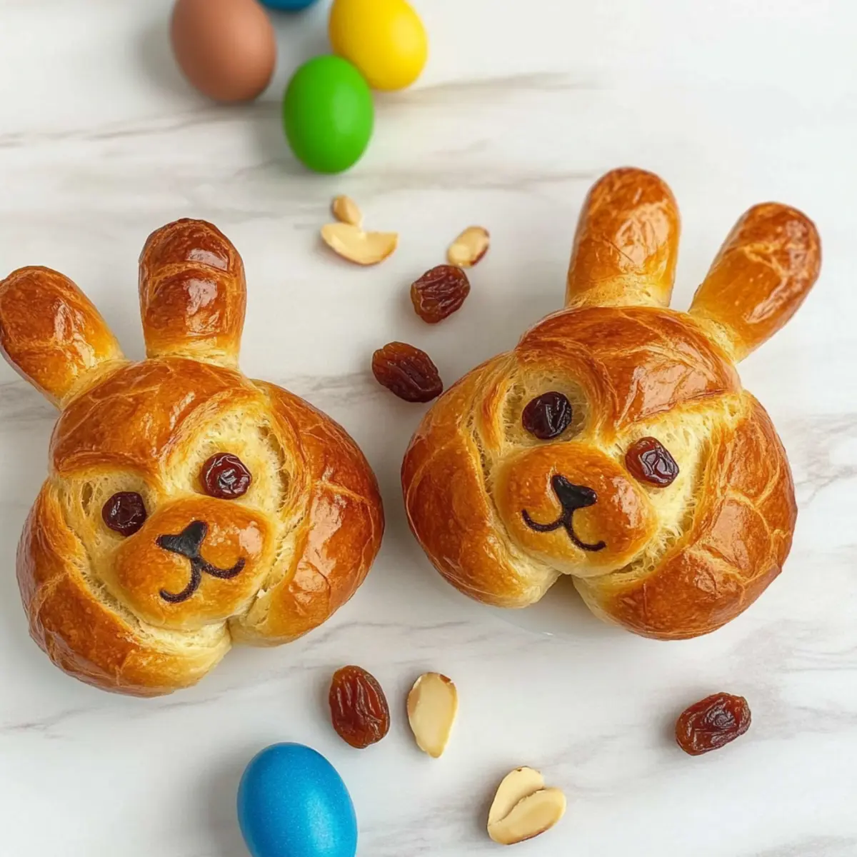 Delightful Greek Easter Bunny Bread for Festive Gatherings