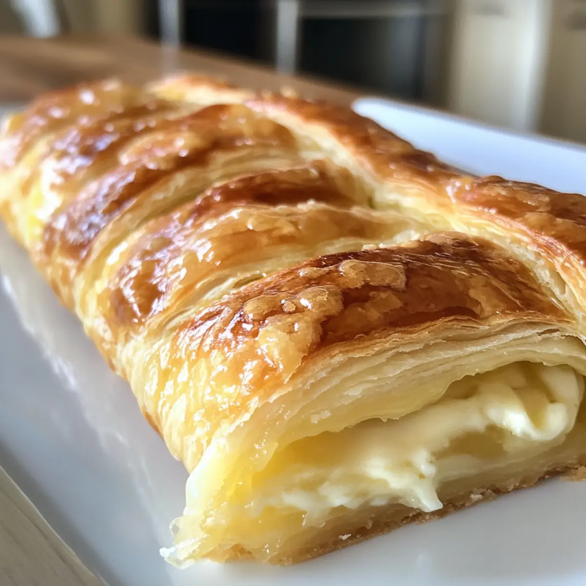 Lemon Cream Cheese Puff Pastry Braid: Easy Sweet Perfection