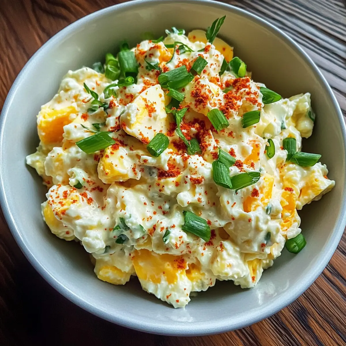 Creamy Cottage Cheese Egg Salad for a Healthy Twist