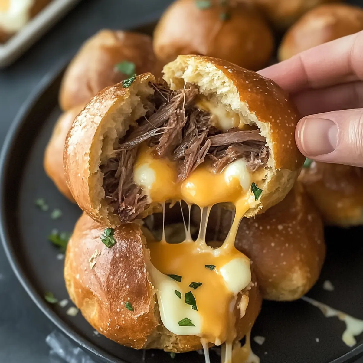 Smoked Brisket Beer Cheese Bombs for Ultimate Game Day Indulgence