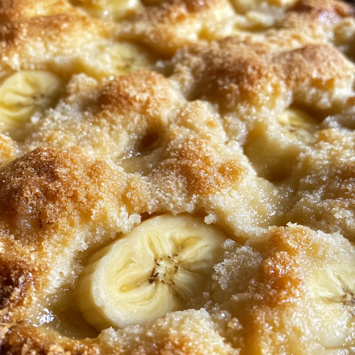 Southern Banana Cobbler That Tastes Like Home Comfort