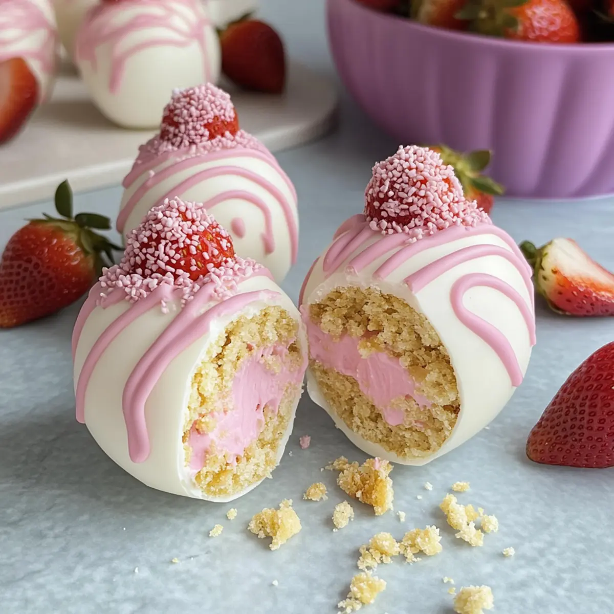 Strawberry Shortcake Easter Egg Bombs for Springtime Bliss