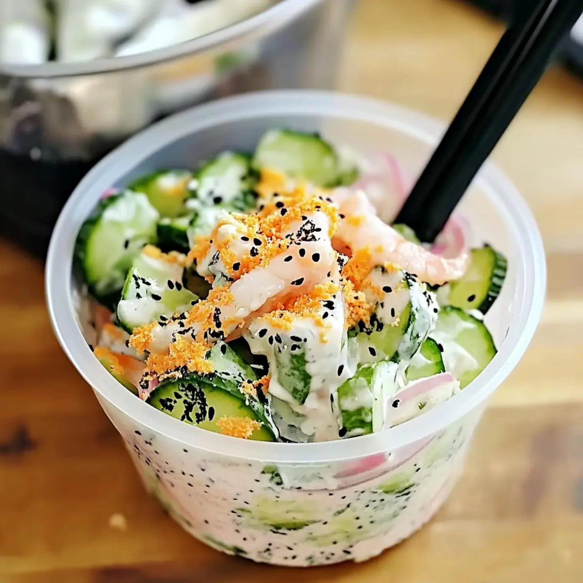 Sushi Cucumber Salad: A Refreshing Low-Carb Delight!