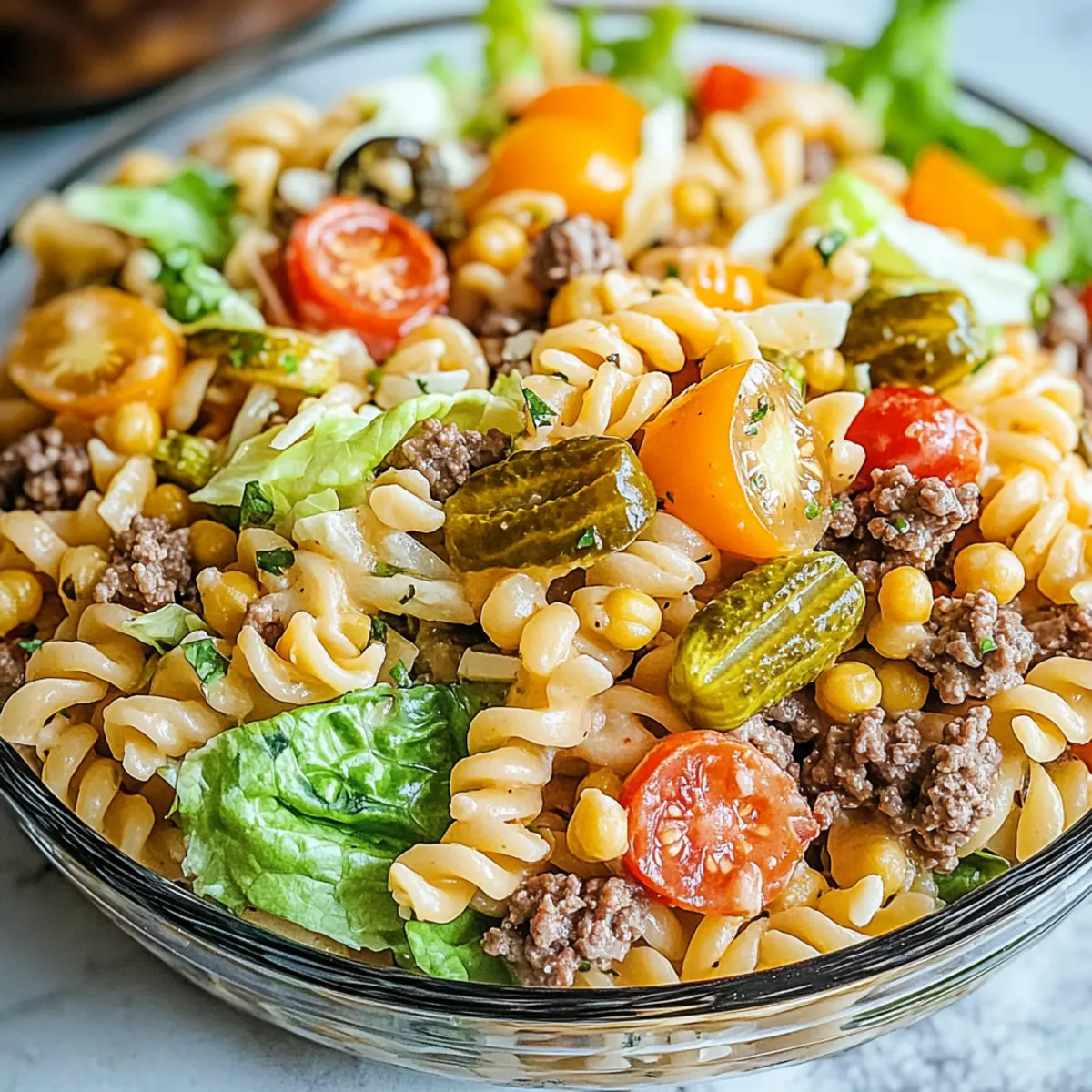 Big Mac Pasta Salad: A Comforting Twist on a Classic Favorite