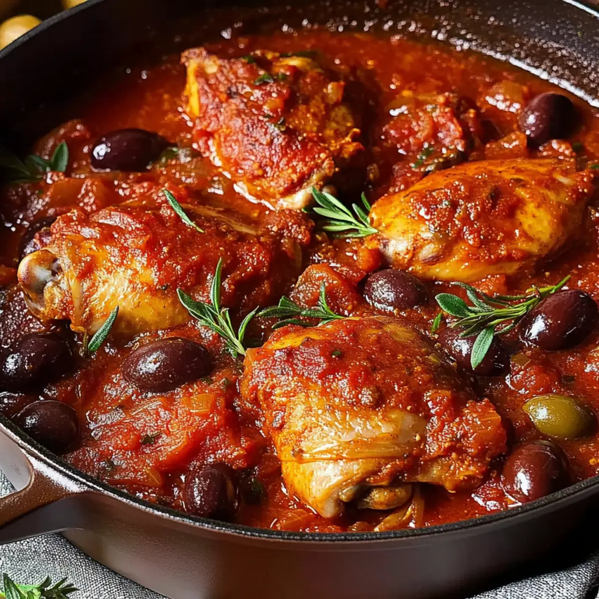 Classic Chicken Cacciatore: A Cozy Italian Comfort Dish