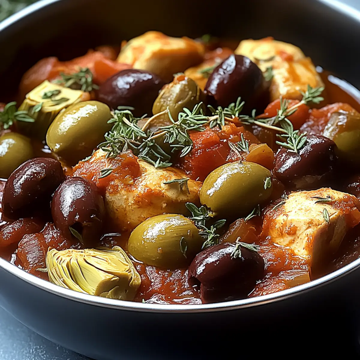 Savory Chicken Stifado: A Cozy Mediterranean Delight