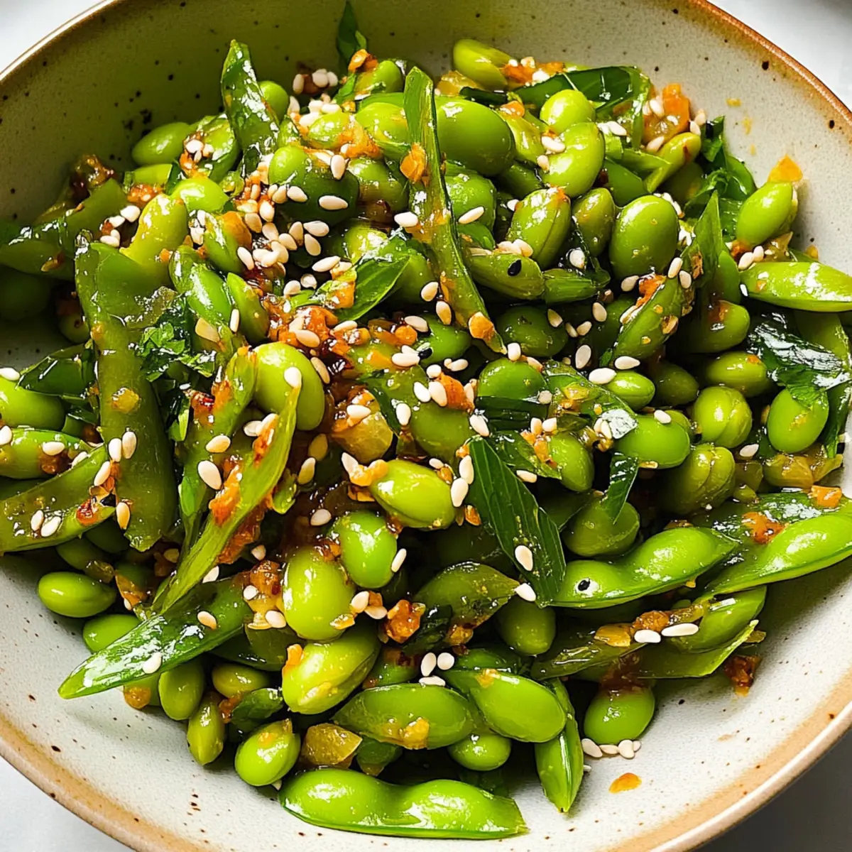 Crunchy Chili Crisp Snap Pea Salad for a Fresh Spring Bite